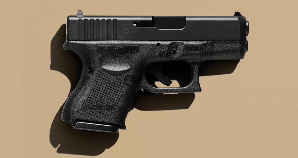 The Glock 26 handgun for personal defense