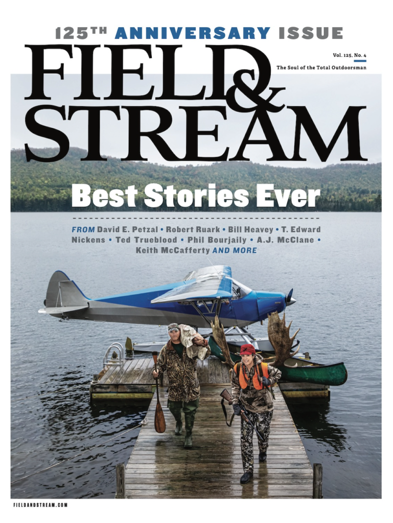 the 125th anniversary issue of field and stream
