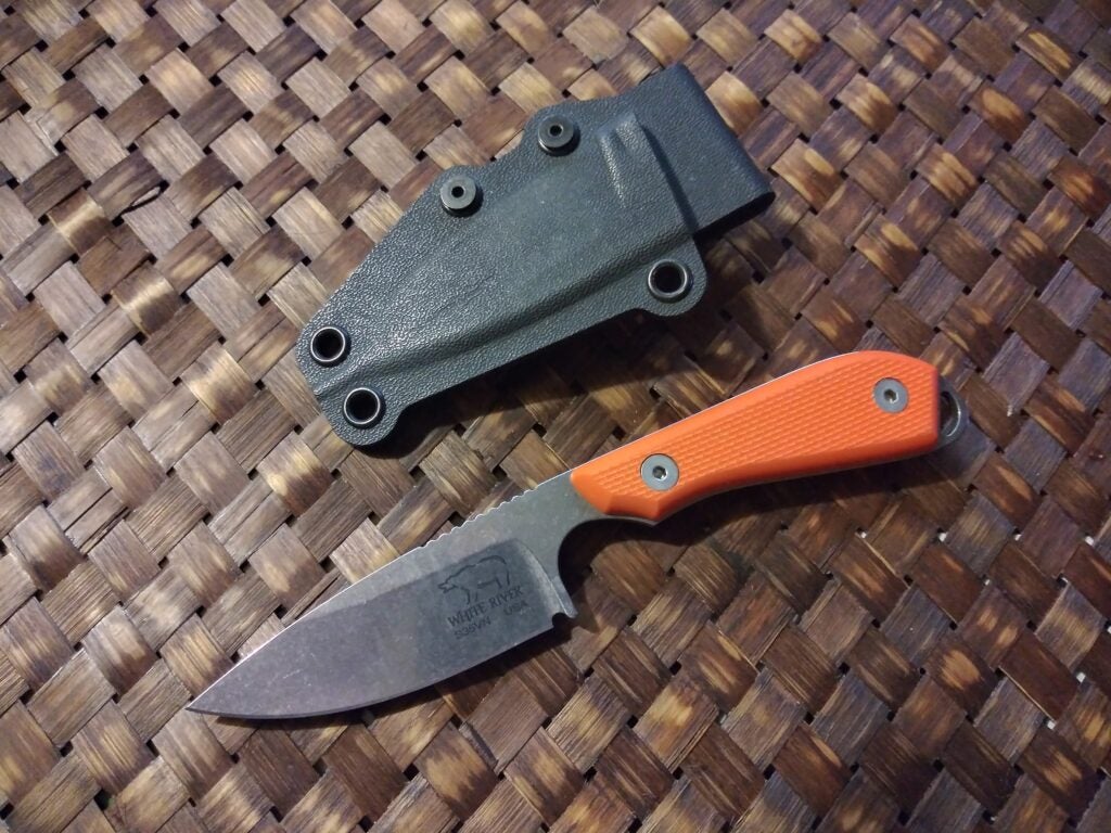 Survival knife for everyday carry.