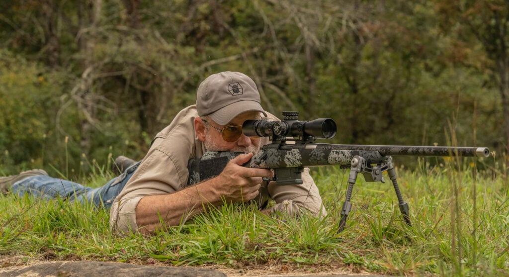 Long Range Shooting Drill Prone Position