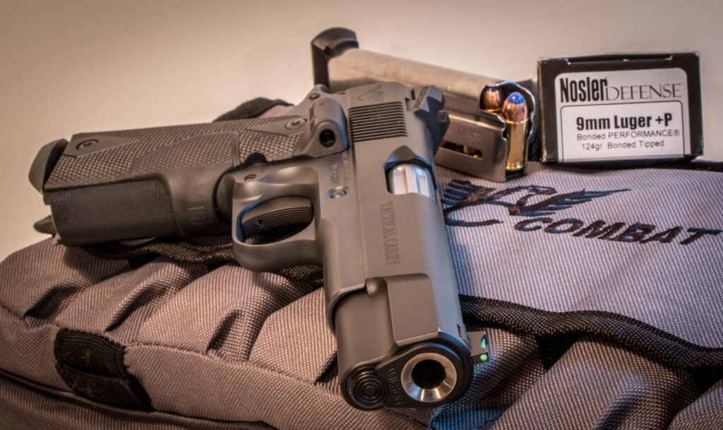 9mm handgun and ammo