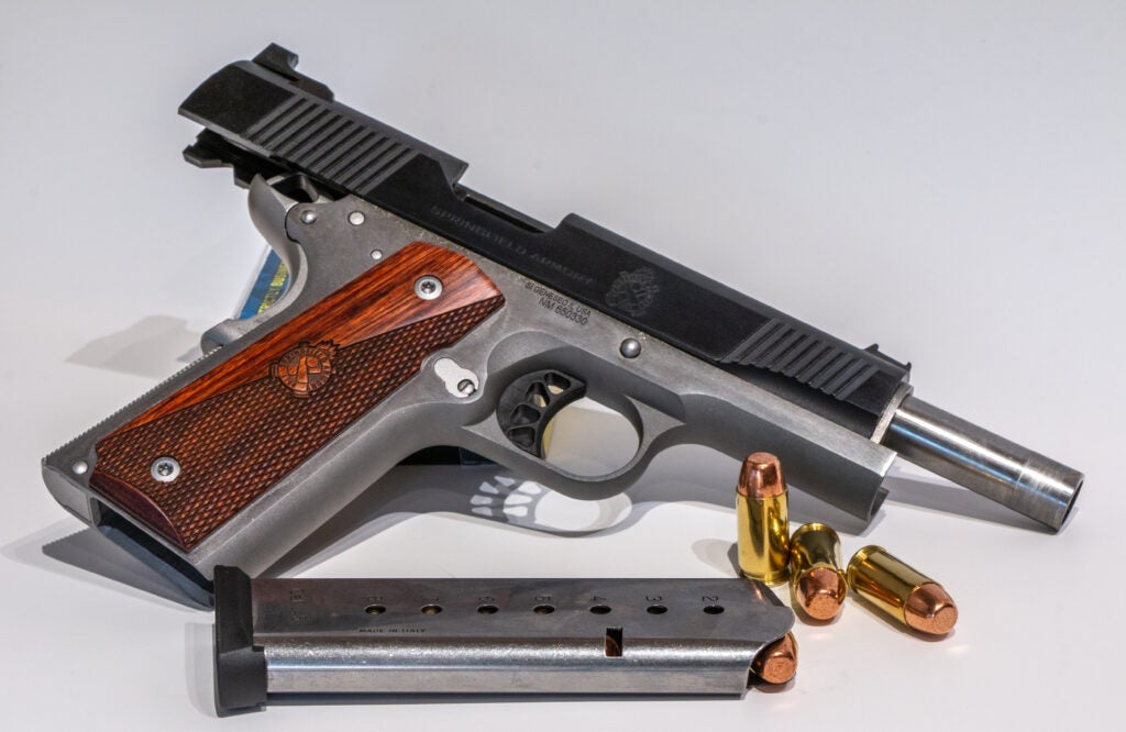 Springfield Armory Ronin handgun on a white background
