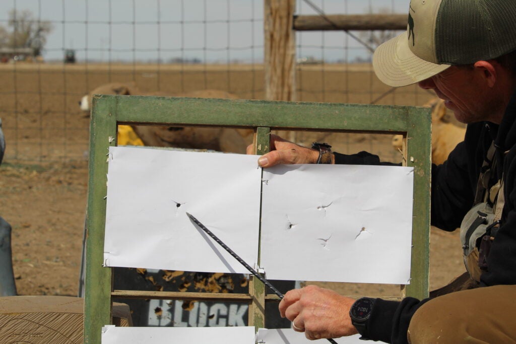 How to Tune a Compound Bow Step 6: Tune a Paper Bow