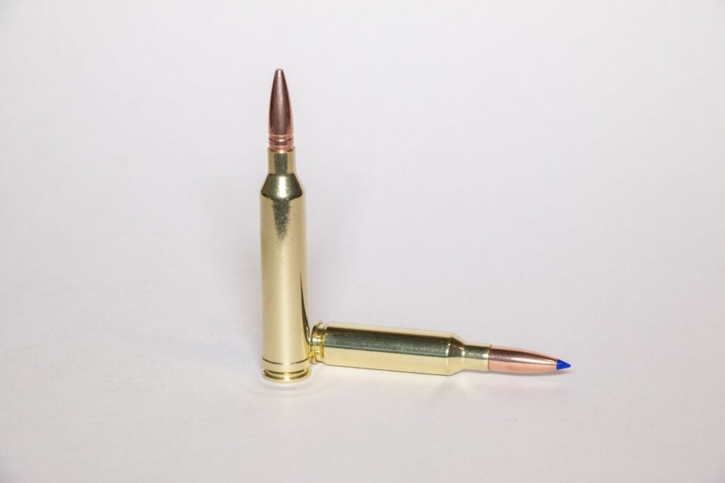 .264 Winchester Magnum ammunition.