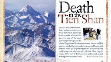 F&S Classics: Death in the Tien Shan