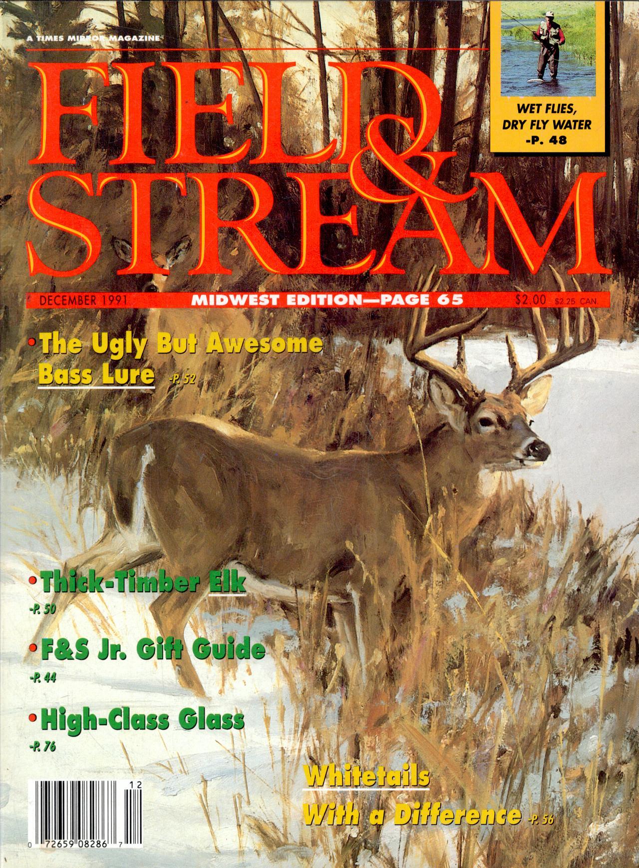 December 1991 Field & Stream cover