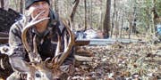 Bizarre Buck: Maryland Hunter Tags 23-Pointer With Brain Abscess, Hollow Antler