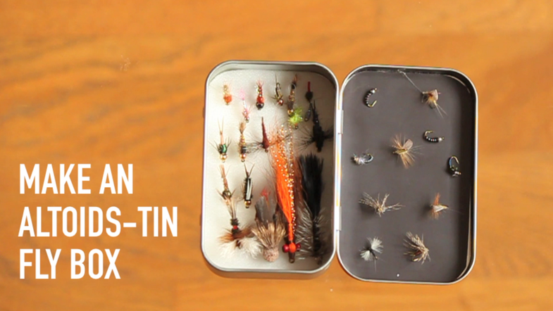 altoids, fly box, make a fly box, altoids-tin fly box, fishing, trout, colin kearns,