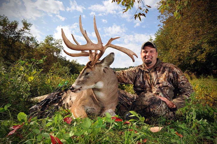 <strong>Troy Muche, 40, of Mayville, Wisconsin has been hunting trophy whitetails</strong> for most of his adult life. He is the first to admit that he's had more than a few things go his way. He's happily married to his high school sweetheart, Cindy, and he purchased a 67-acre parcel in Wisconsin's famed Buffalo County in 1995 with the intent of improving the property for harvesting deer.