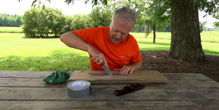Total Outdoorsman: How to Make a Duct Tape Butterfly Suture