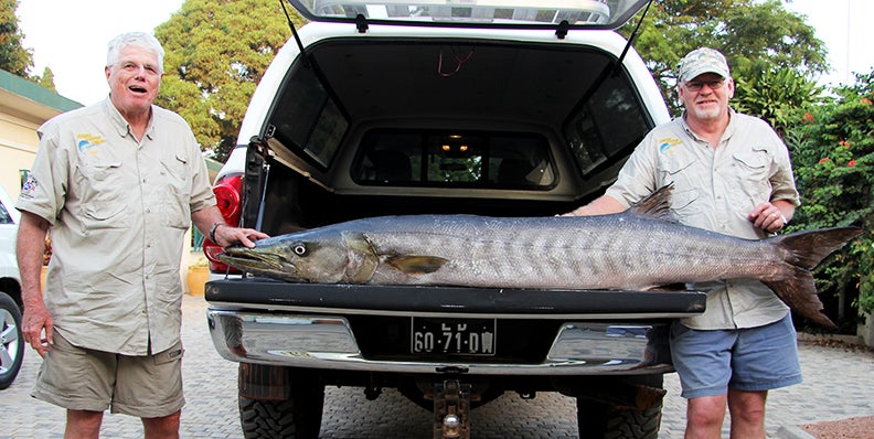 Big Fish Alert World Record 102-Pound Barracuda Caught in Angola