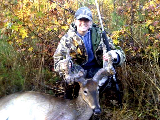 <strong>On Nov. 17 while hunting on a family farm</strong> in southeastern Georgia, 19-year-old Mary Bostwick harvested a deer of a lifetime; a deer her father, cousins and brothers chased for three seasons. But the size of the antlers wasn't the only thing that took her by surprise; it was the abnormal, deformed growth that made the animal unlike any she'd seen. Here's her story of how she harvested what was later determined to be a rare cactus buck. The day before, Mary, a sophmore at the University of Georgia in Athens, drove home for Thanksgiving break. Along the way, she passed a truckload of hunters donning orange vests, turning down a dirt road. The sight kick started something in her. It had been years since she'd had the impulse, let alone the time, to run off to the fall woods, but she decided then and there she wanted to chase deer again. "My grandfather went hunting when he was younger, and he and my dad got me and my two older brothers into it," Bostwick says. "I stopped hunting for a while because of school, but over the Thanksgiving break we get together for a "cousins hunt" on our family farm every year--it's like a big family reunion--and since I was in town for it, I just decided to go out with everyone else. I'm glad I did."