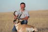 My cousin Tom Bernard and his twin brother Tim know every antelope in South Dakota personally. They are both selfish hunters and they lie about everything they shoot. Please watch out for them if you visit western South Dakota, I know the antelope sure do. They shoot .22/250's on these and don't miss many.