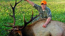 Tennessee Teenager Takes State’s Largest Elk for 2014