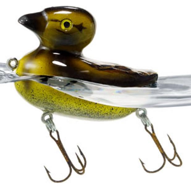 Duck Lures For Bass Fishing Topwater Duck Fishing Lure Bait With Hooks For