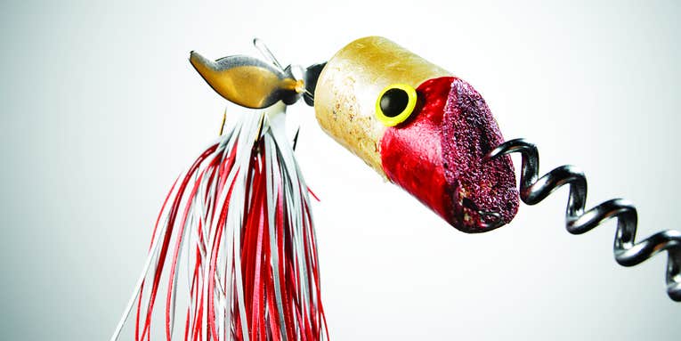 How to Make a Fishing Lure Out of a Wine Cork