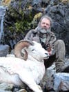 This is another Dall ram from the Brooks Range. 59 and still hunting hard.