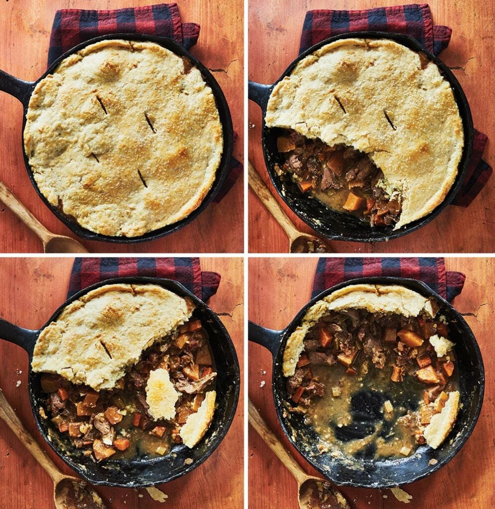 Duck, Date, and Rutabaga Pot Pie Recipe
