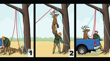 Essential Skills: How to Hoist a Deer by Yourself