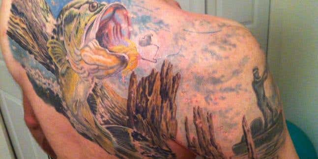 Contest Winners for Best Hunting and Fishing Tattoos
