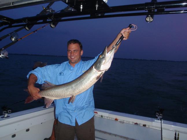 A nice little charter on Lake St.Clair. We pulled in six that day, this was my best one.