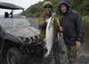 Alaska Salmon Fishing by ATV