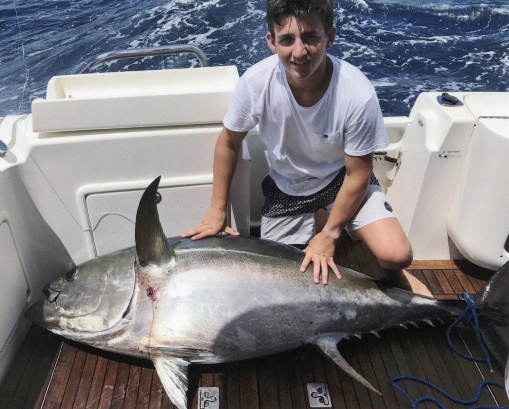 Record tuna
