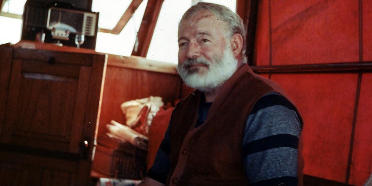 Hunter S. Thompson’s Widow Returns Stolen Antlers to Hemingway’s Home