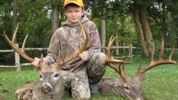 Two for Trey: 12-Year-Old Tags 275 Inches of Antler During 1-Day Va. Youth Season