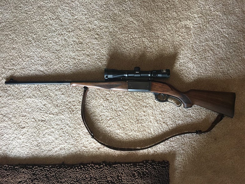 savage model 99 lever action rifle