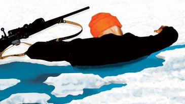 Close Call: A Deer Hunter Falls Through the Ice