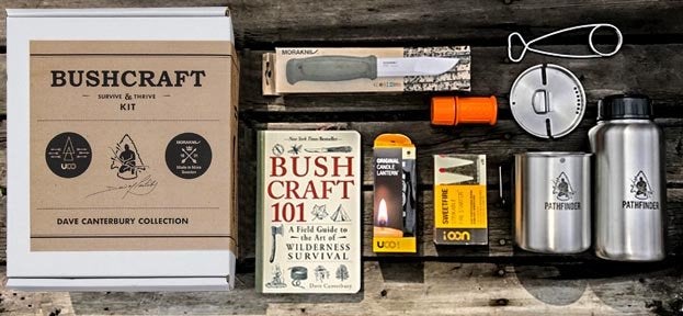 Bushcraft Survive and Thrive Kit; Dave Canterbury; self reliance outfitters