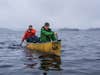 boundary waters canoe paddling storm