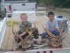 These two young men have been best friends since birth. It was a proud day for both boys and their fathers as they harvested these great Axis bucks on the same morning hunt in South Texas. Carter Ware age 5 on the left and Seth Kercheville age 7 on the right. They look forward to many years of friendship and success in the feild together.