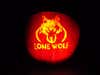 This is my carving of the Lone Wolf tree stand logo. Hope you like it!
