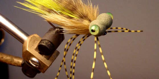 Step-by-Step Photo Instructions on How to Tie “Booby Frog” Fly
