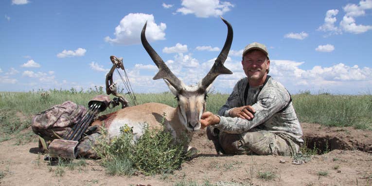 Huge New Mexico Antelope Tagged During 2009 Bow Season