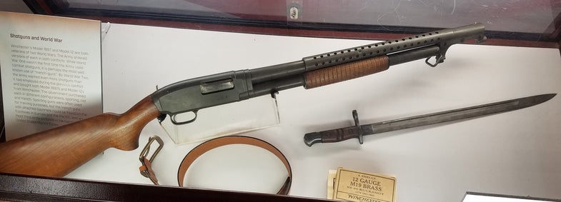 Winchester Model 12 pump trench gun