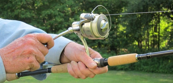 Fishing Faux Pas: Using Spinning Tackle Upside Down