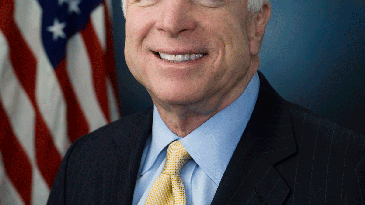 john mccain, senator, portrait