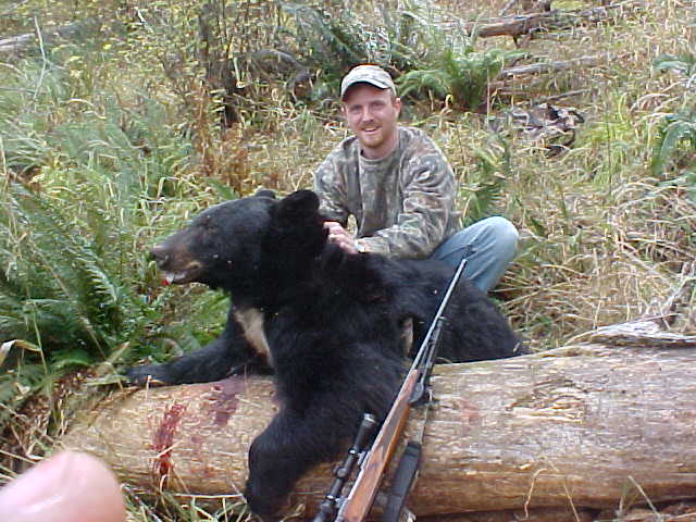 My Cousin and a nice Idaho Black Bear