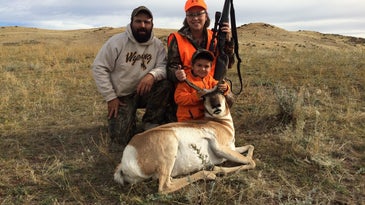 Stalking Pronghorns with a 4-Year-Old