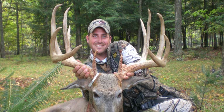 Wisconsin Man Shoots Giant Buck While Bowhunting Over Food Plot