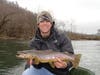 I caught this 24in brown trout on the White River near Mt. Home, Arkansas in Feb. of 2012. The temps were cold (20 degrees), but the fishing was incredible!