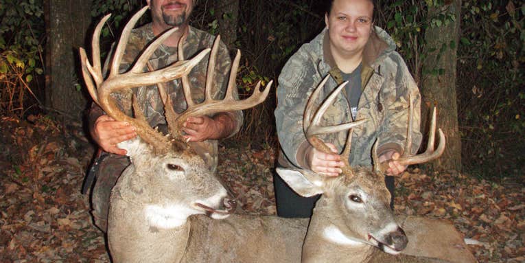 Father of Ohio Hunting Family Tags 180-class Whitetail the Same Day Daughter Downs First Deer