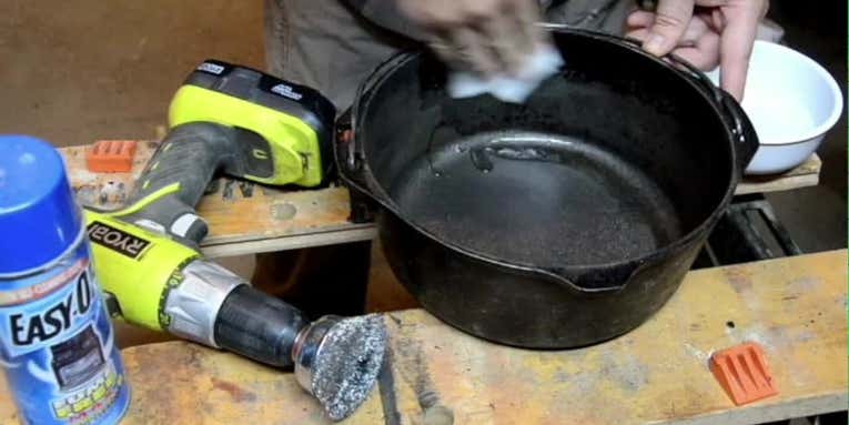 Video: How to Restore Rusty Cast Iron