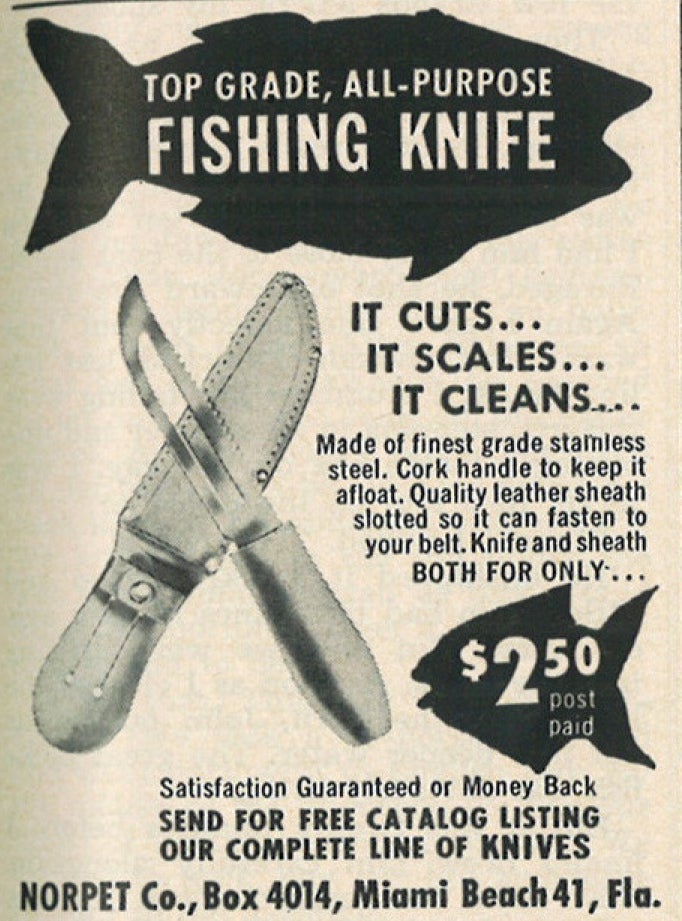 Classic Knife Ads from the 1940-1960s