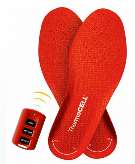 New Gear, Foot Warmers, ThermaCell Heated Insoles, Michael R Shea