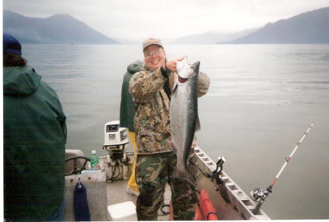 Trolling for Kings (Chinook Salmon) is so much fun.