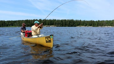fishing in the boundary waters